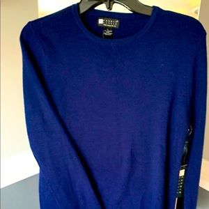 Carol Little Italian navy blue sweater